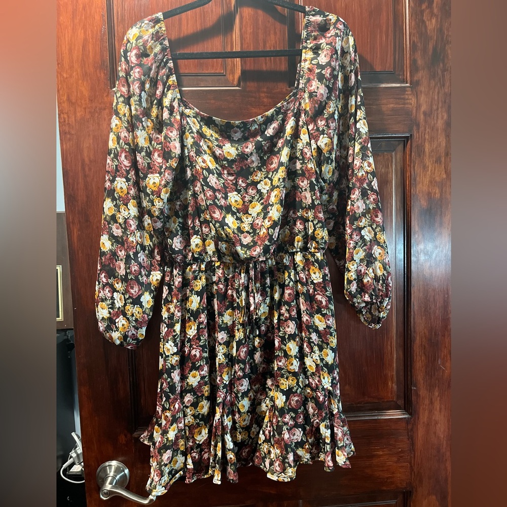 Trixxi Multicolor Floral Dress
